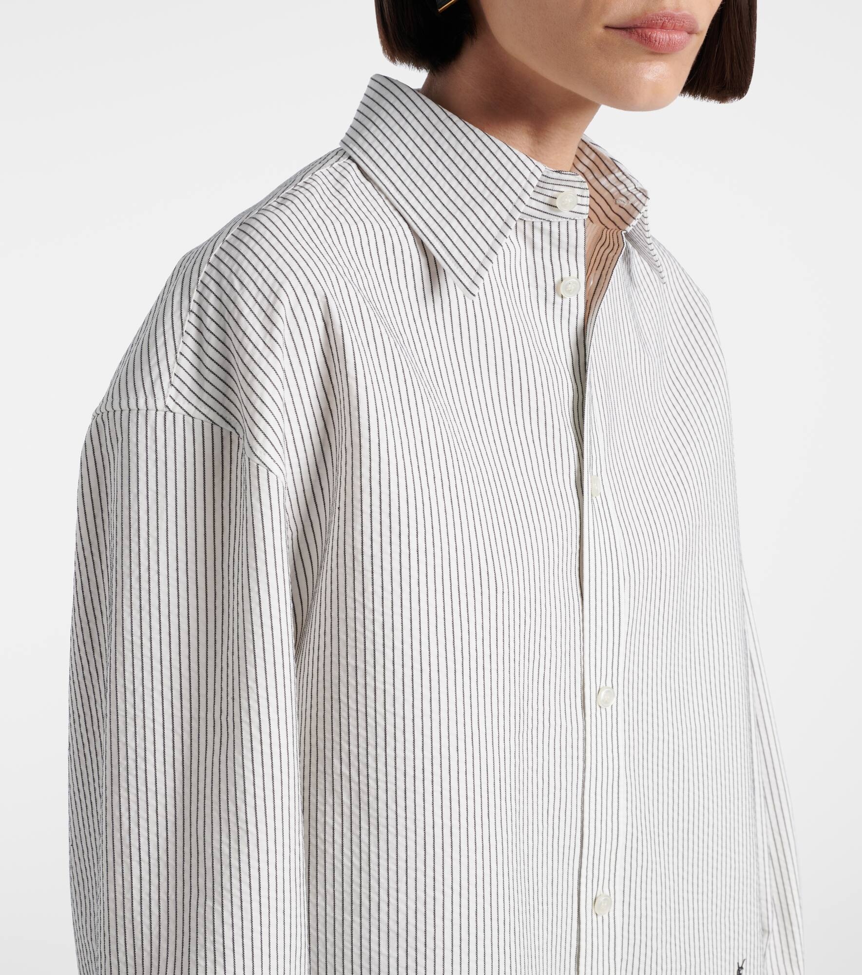 Cassandre striped cotton shirt - 4