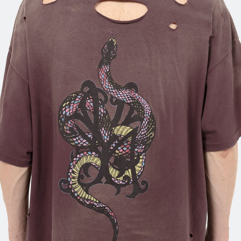SNAKE DISTRESSED S/S T-SHIRTS 3