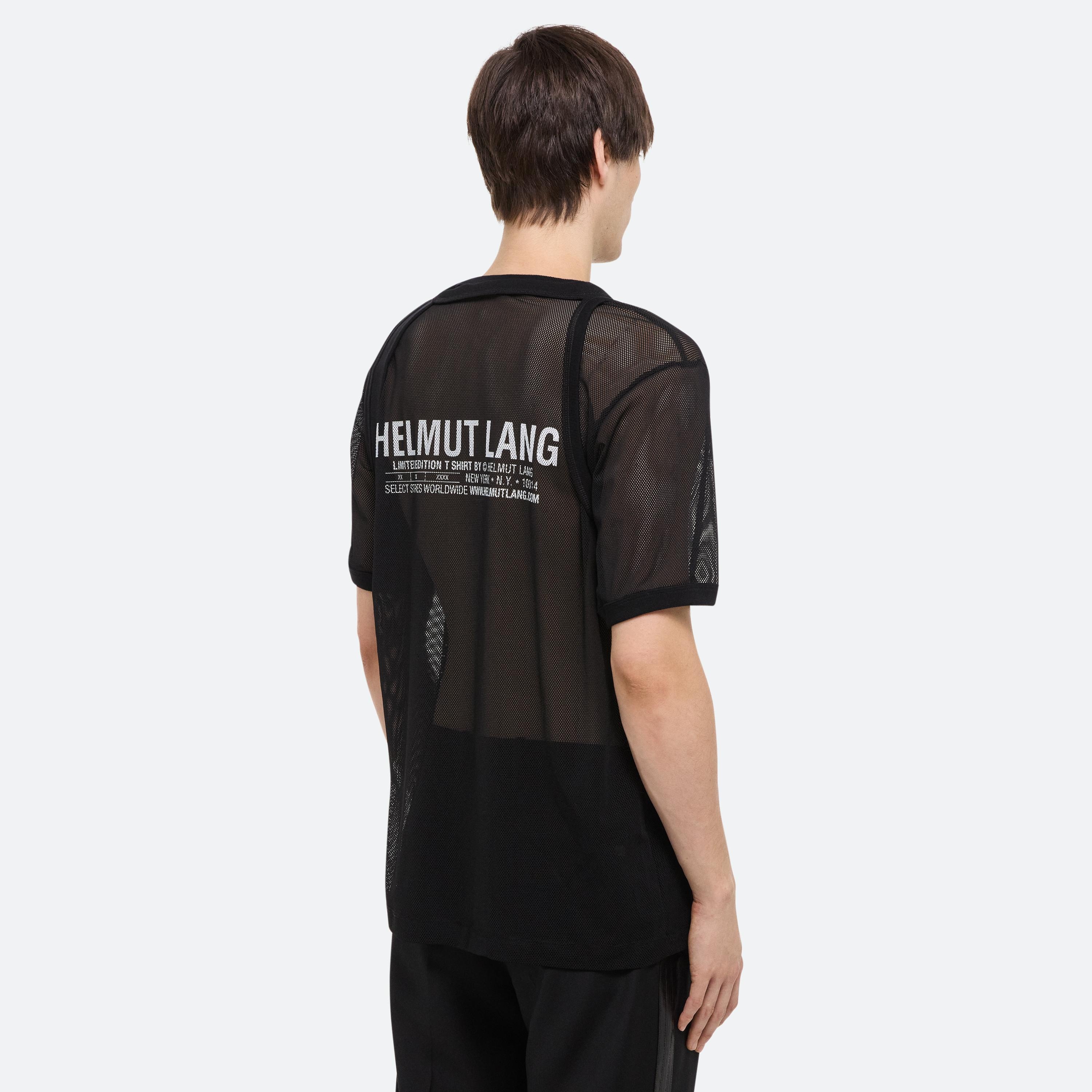 MESH LOGO TEE - 6