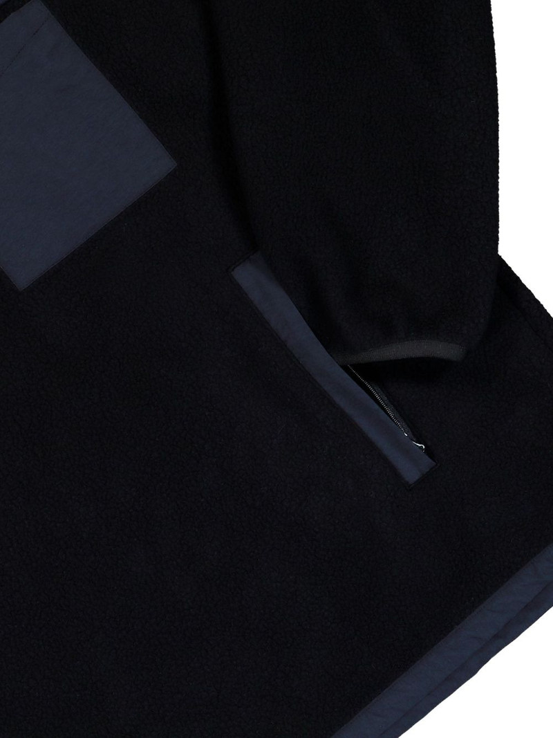 Fleece stand-collar sweater 4