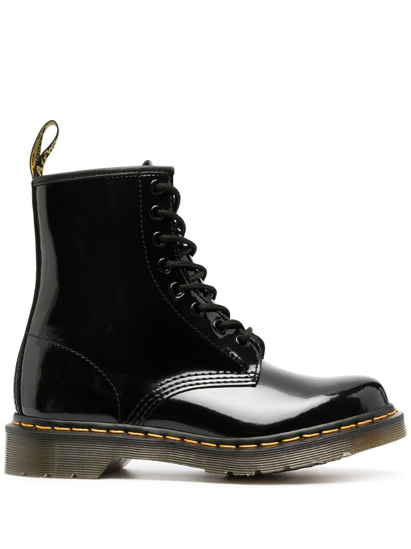 1460 leather combat boots - 1