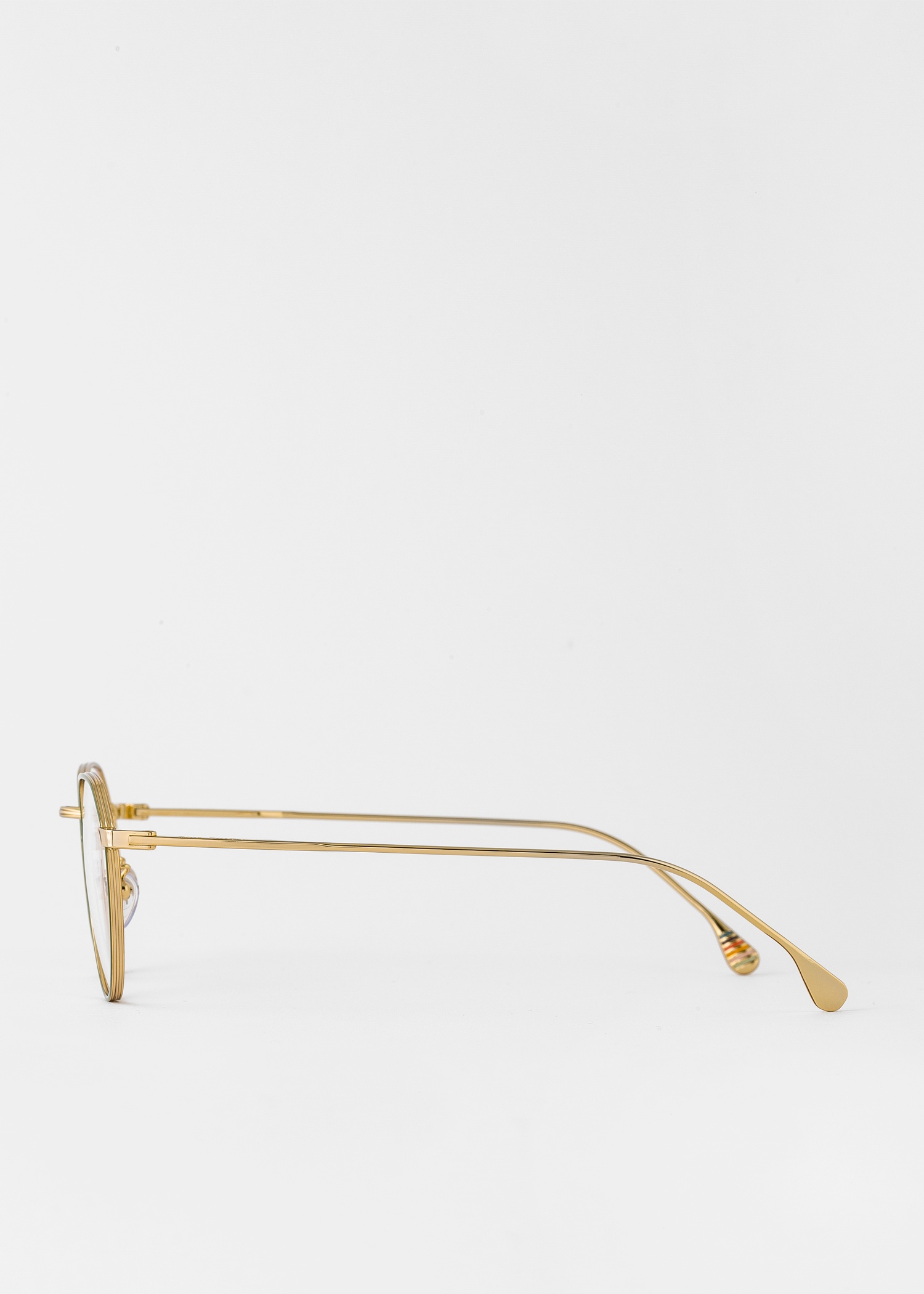 Gold & Green 'Fisher' Spectacles - 3