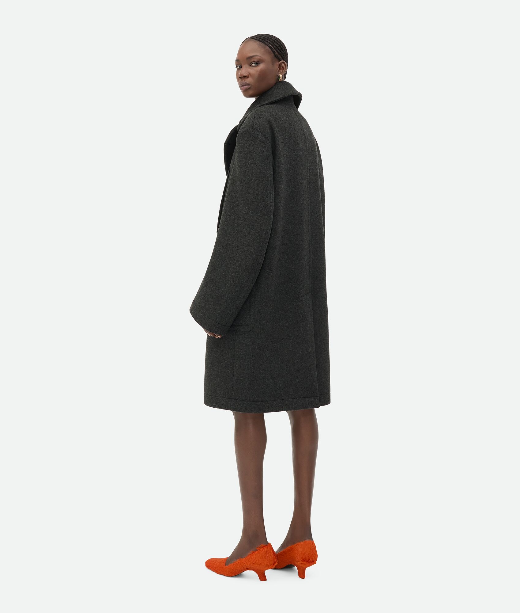Double Face Wool Coat - 2