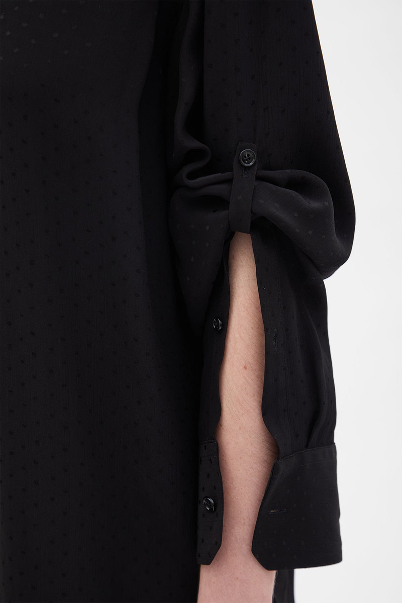 Dien Stand Collar Long Shirt 7
