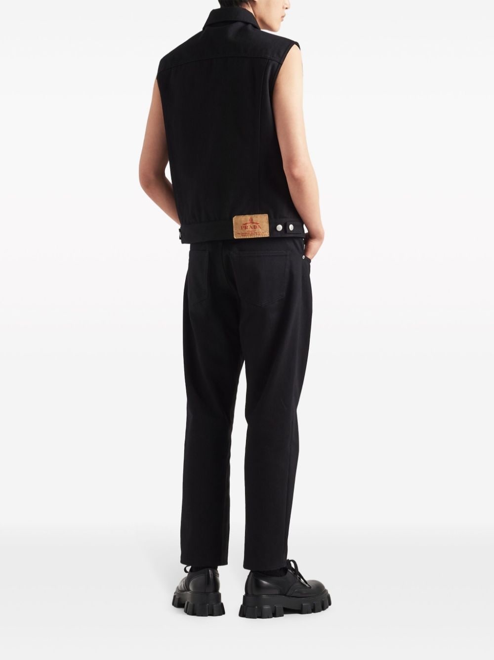 mid-rise straight-leg jeans - 4