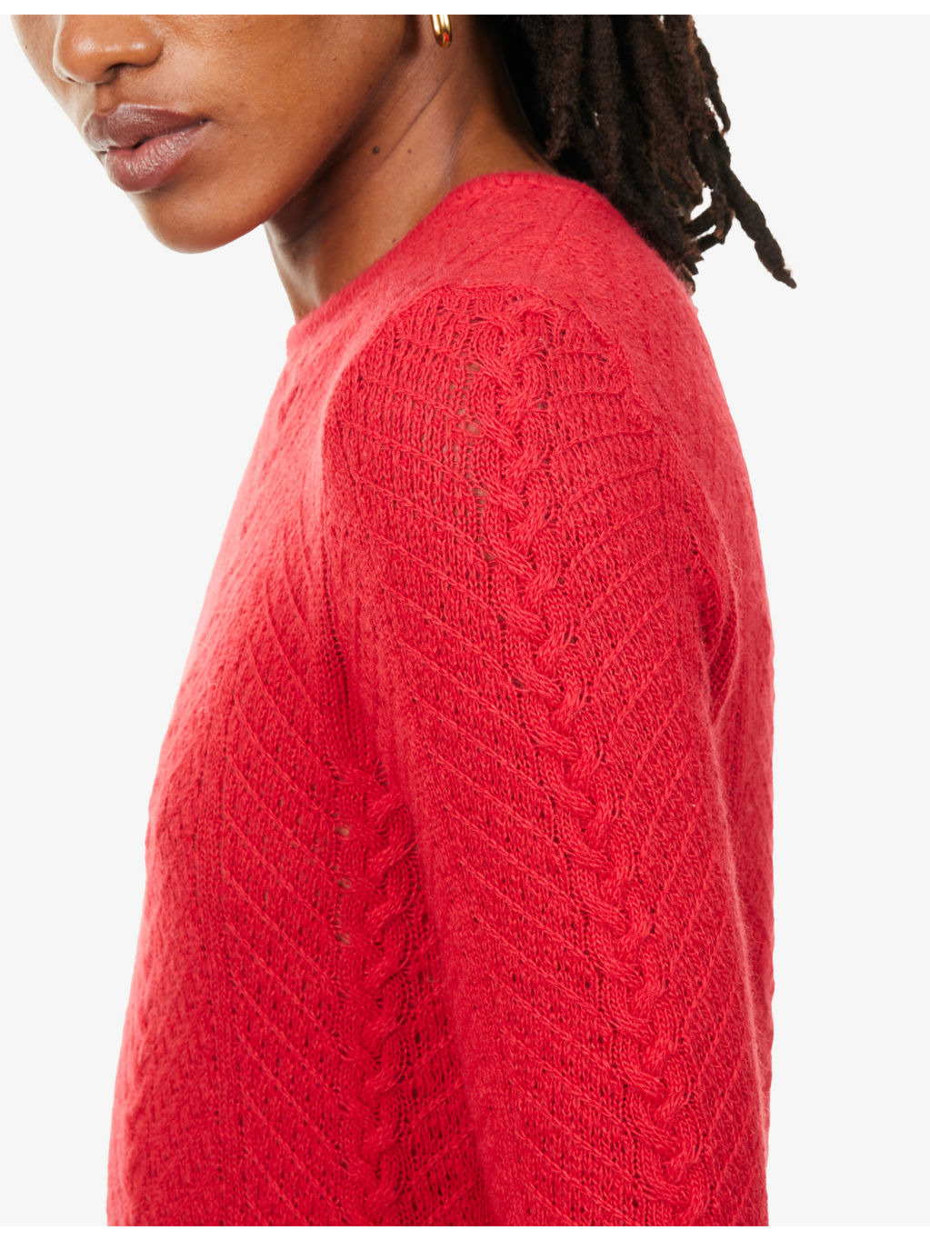 Aire Cable Knit Maxi Dress - 5