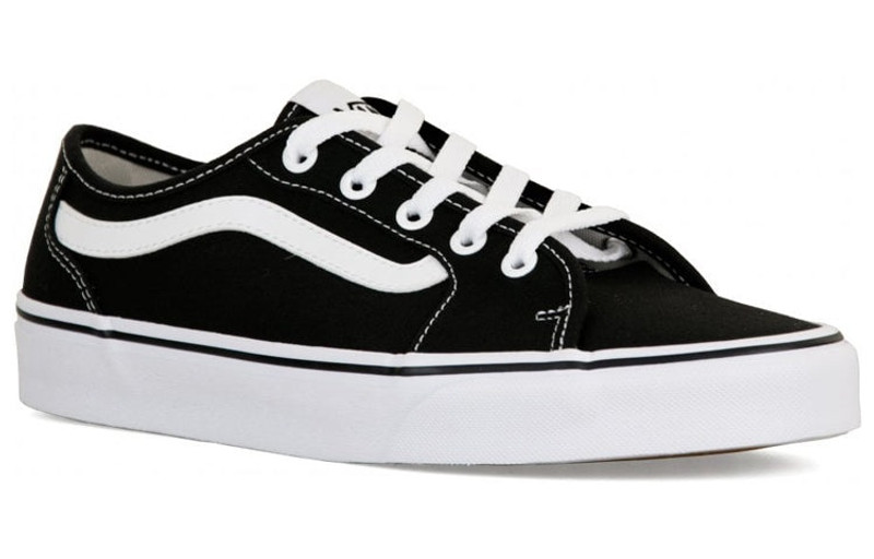 (WMNS) Vans Filmore Decon 'Black White' VN0A45NM1WX 2