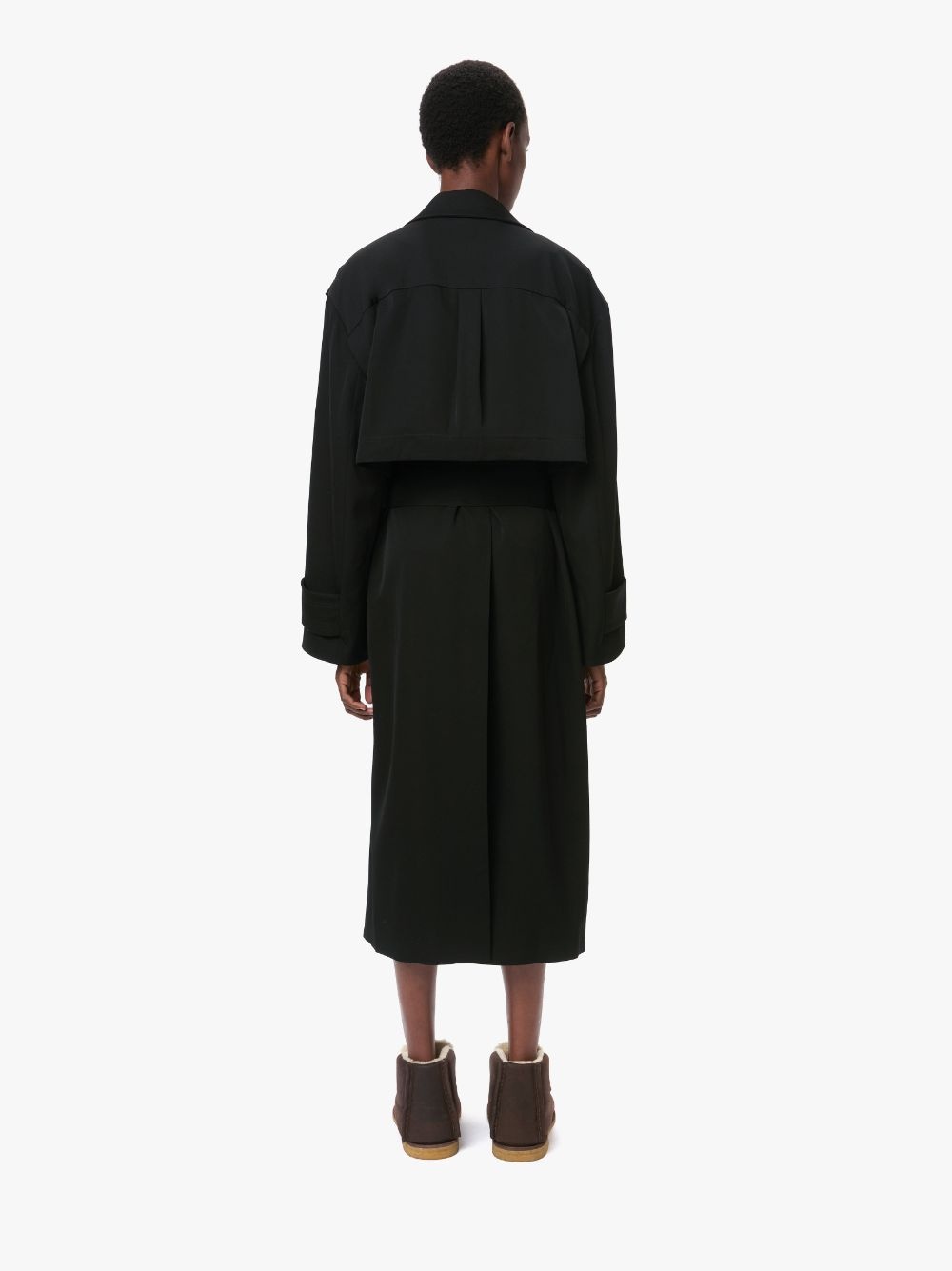 LONGLINE TRENCH COAT - 3