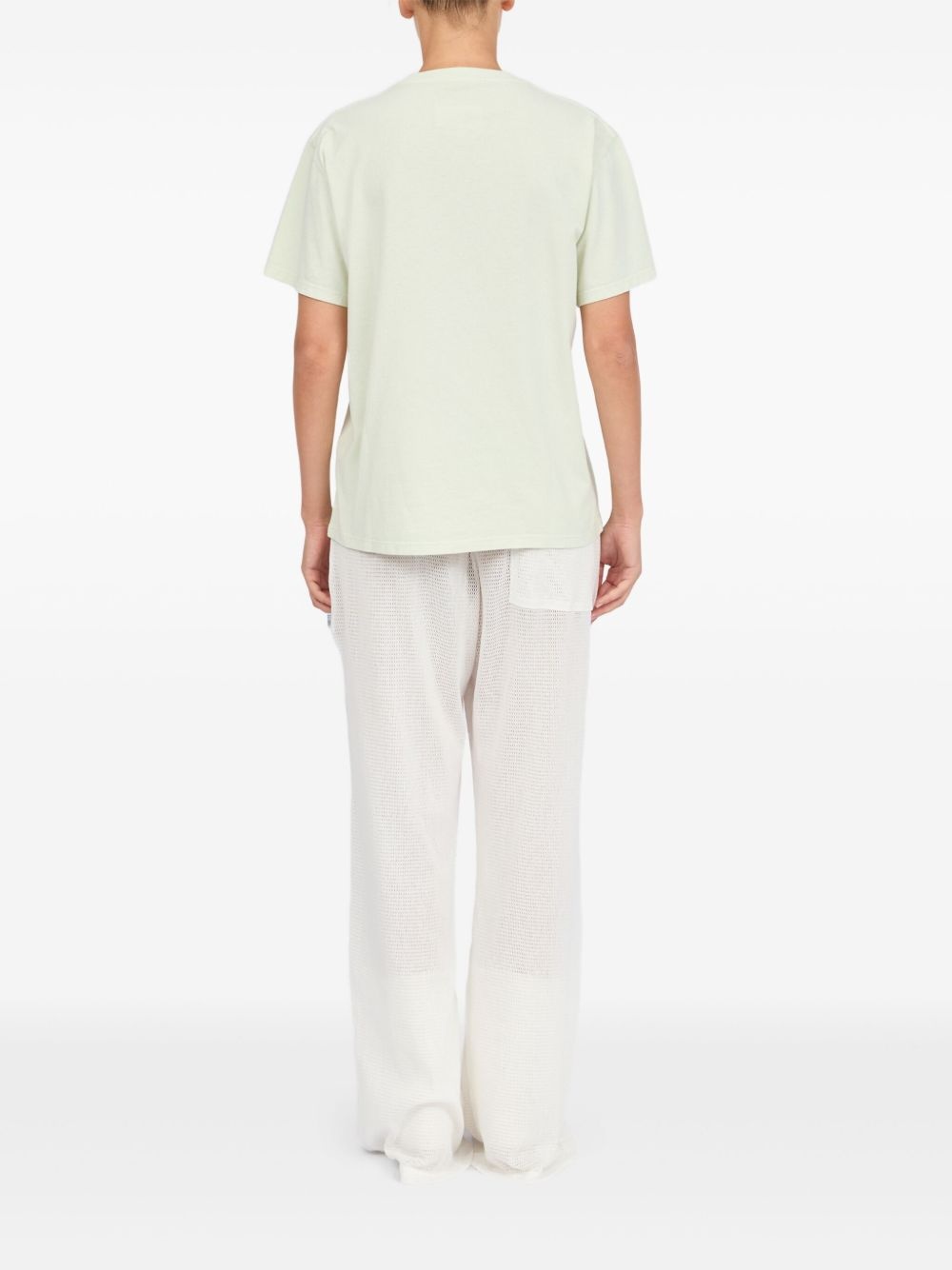 stamp-motif t-shirt - 6