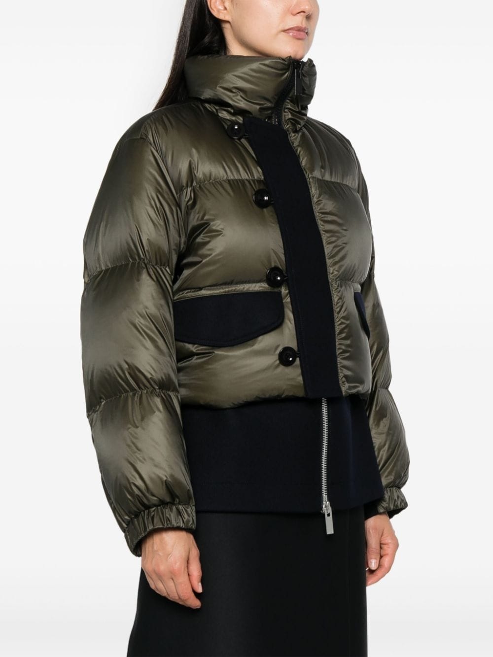 layered puffer jacket - 3