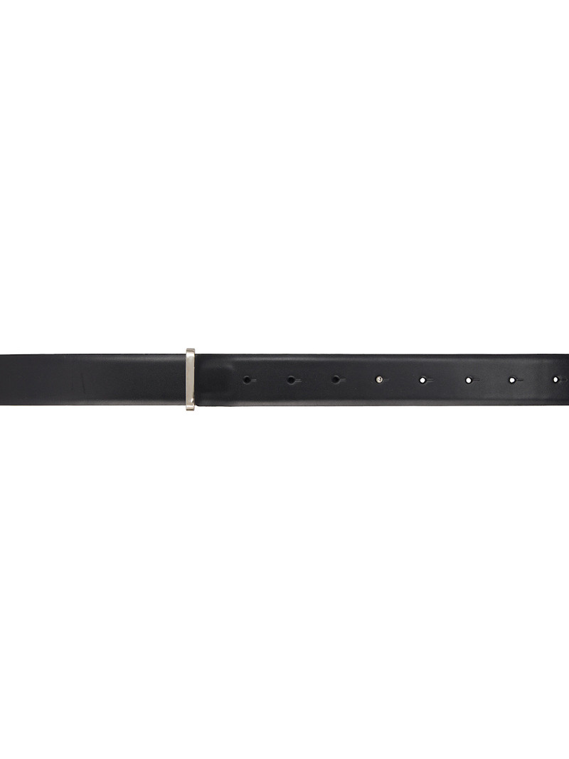 TOGA PULLA Black Double Buckle Wide Belt outlook