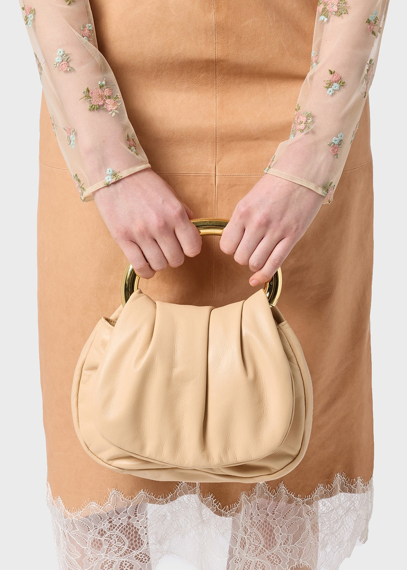 Blumarine REGULAR RING BAG IN NAPA LEATHER outlook