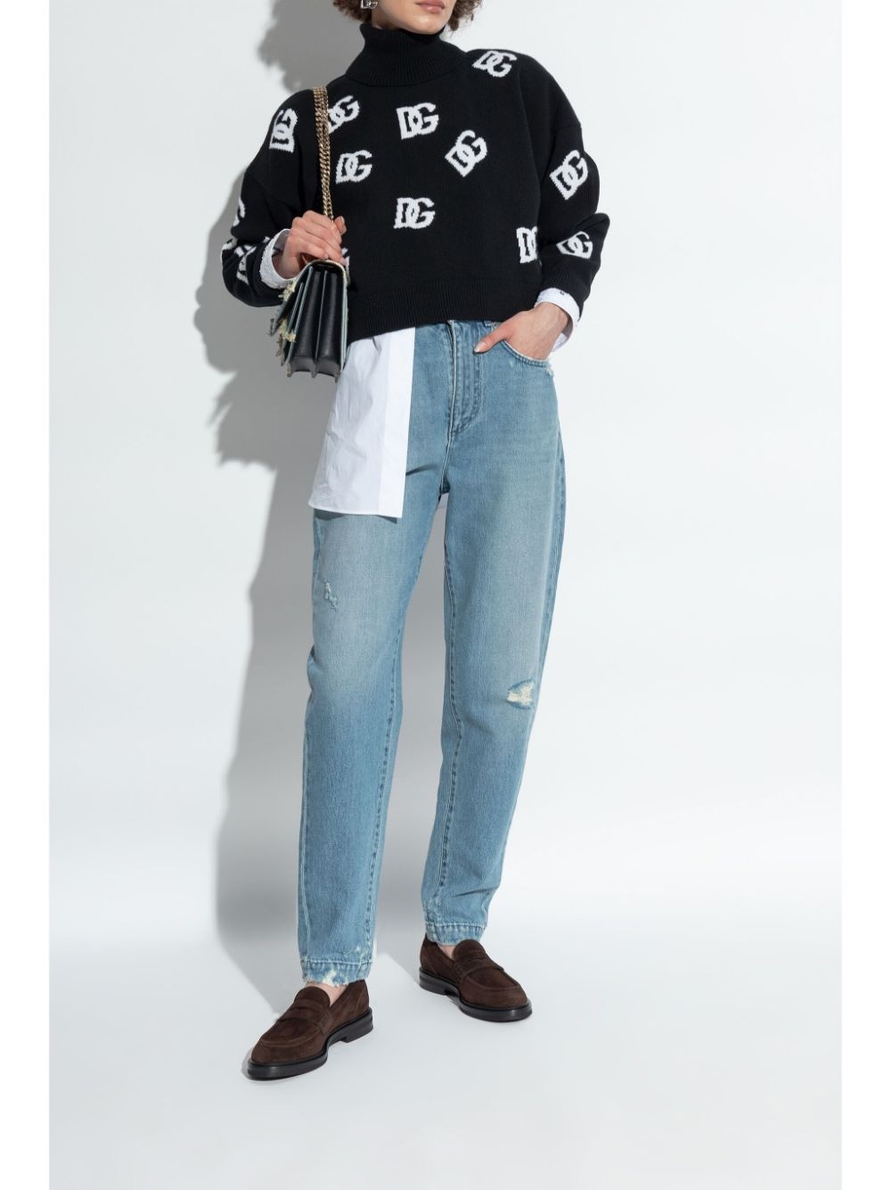 suede loafers - 3