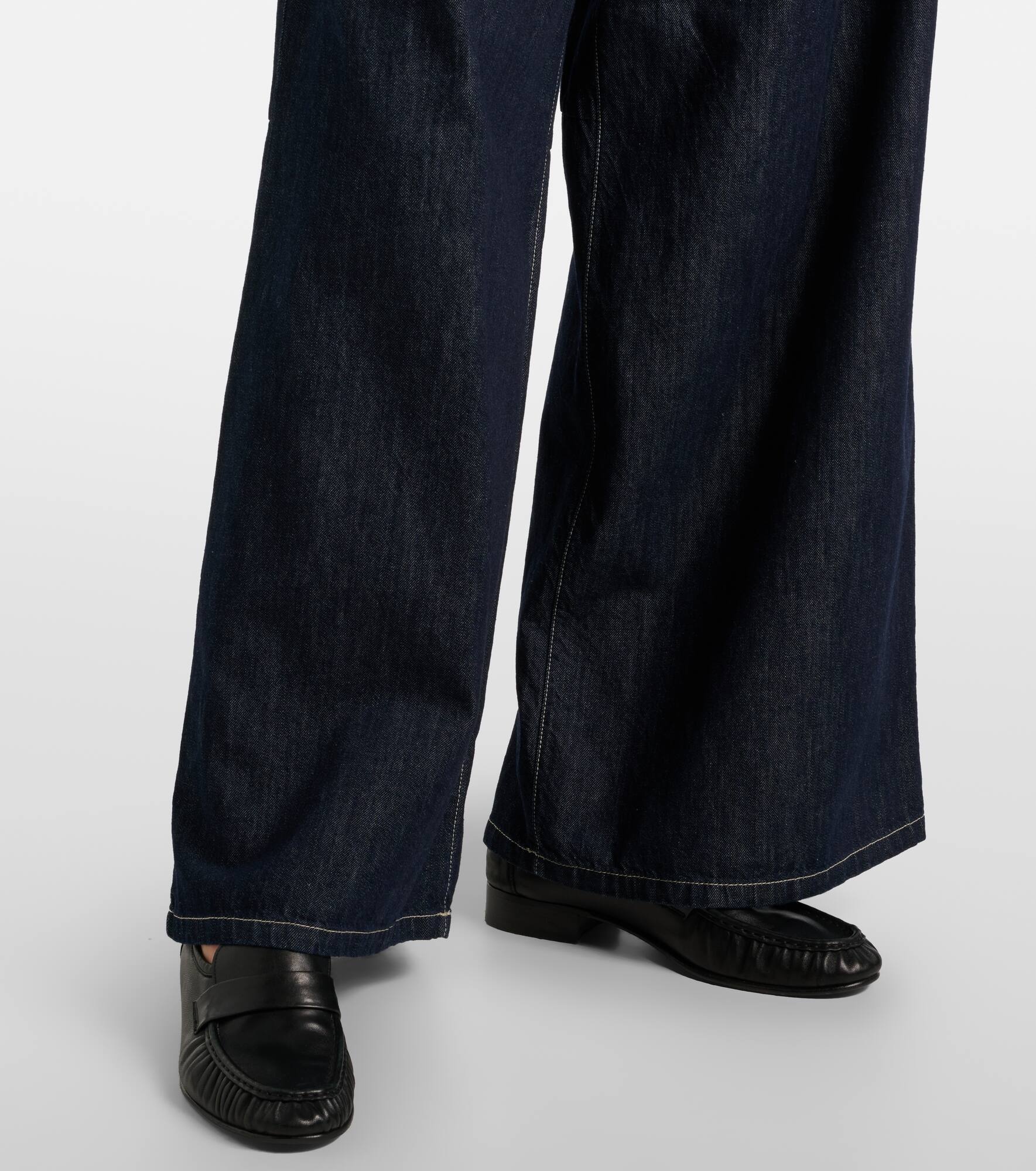 High-rise wide-leg pants - 5