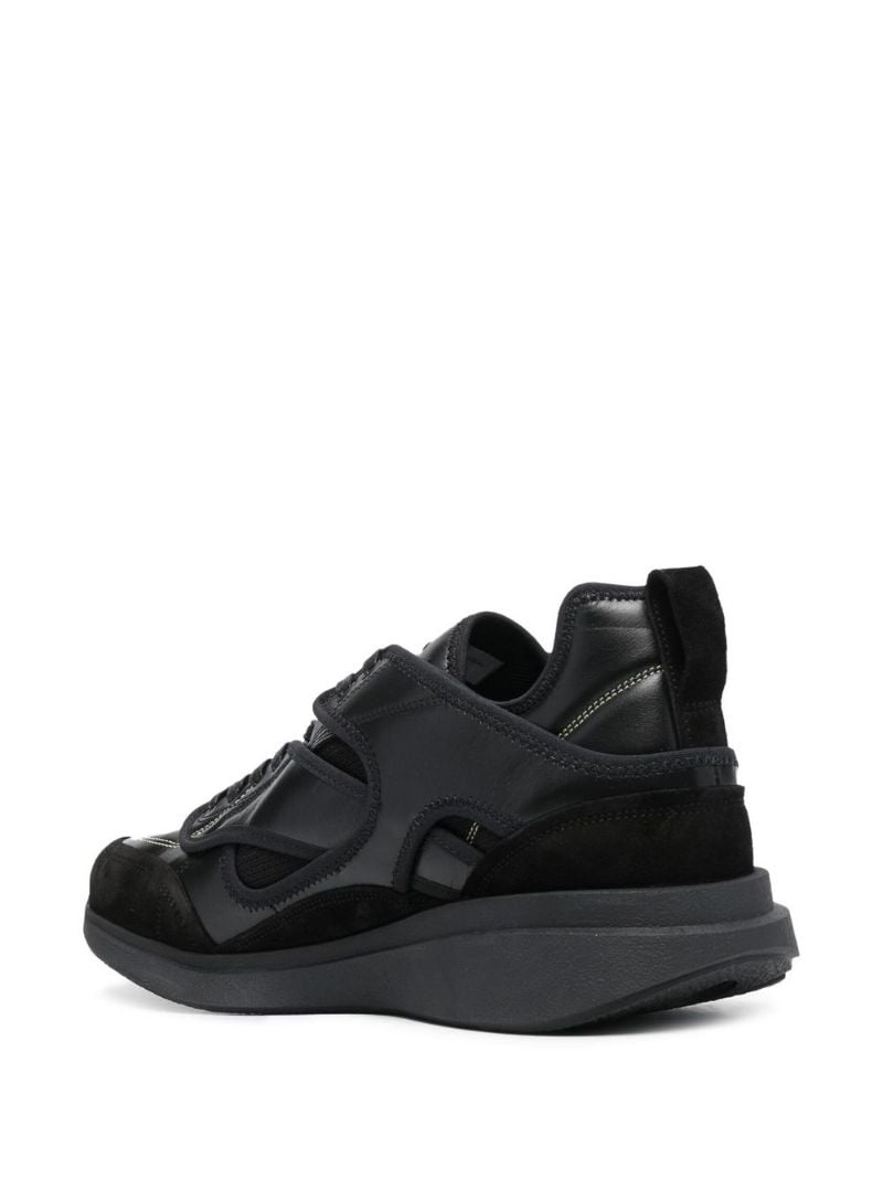 Aurora leather low-top sneakers - 3