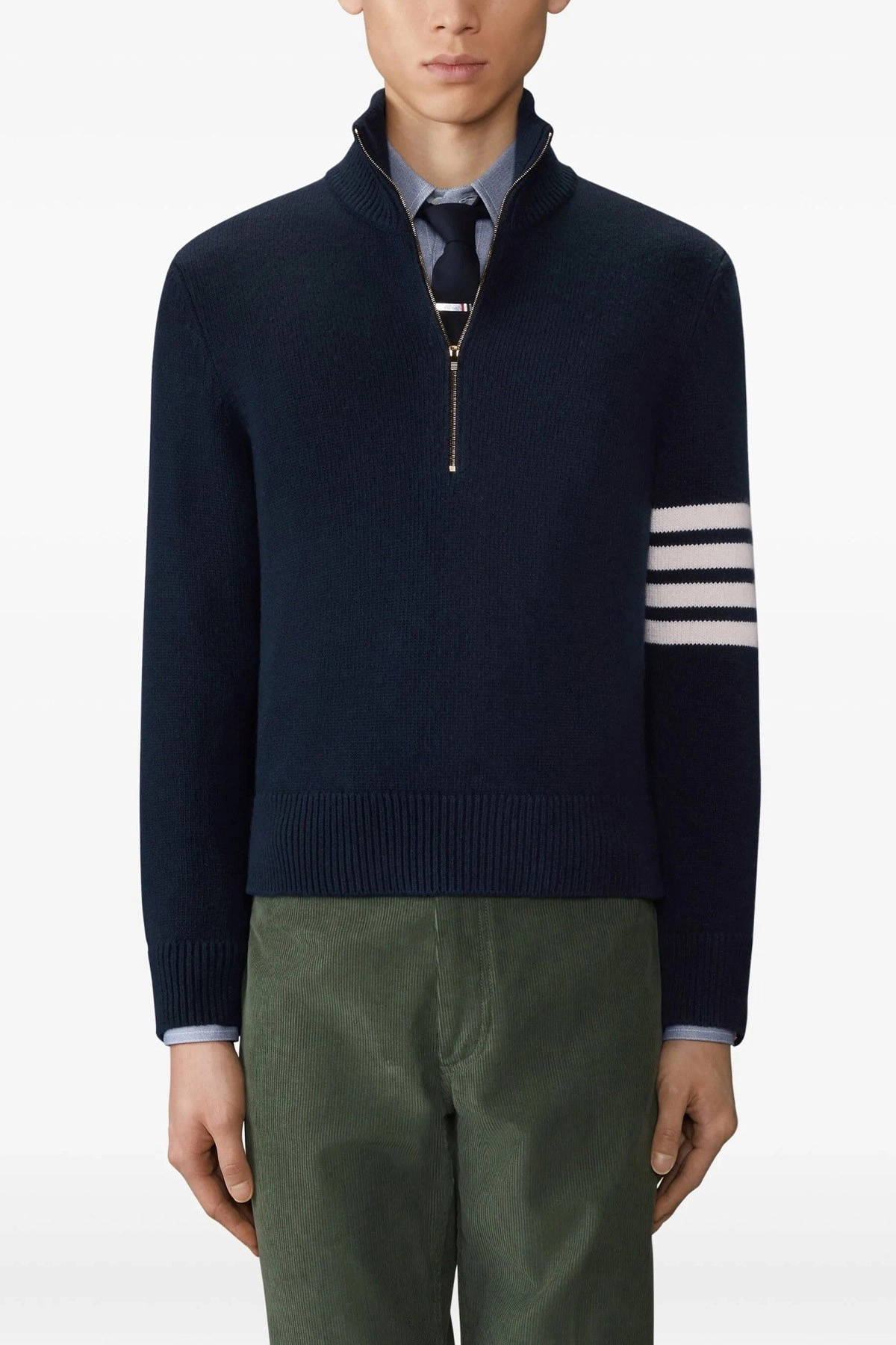 4BAR half zip sweater - 2