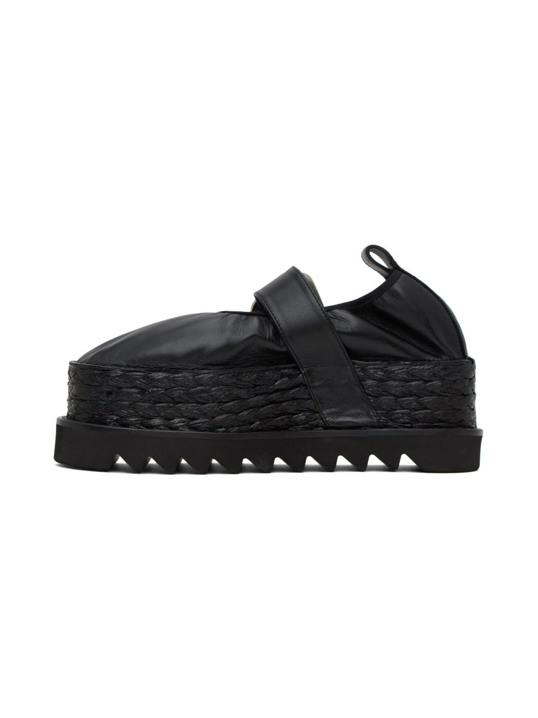 Black Platform Espadrilles - 3