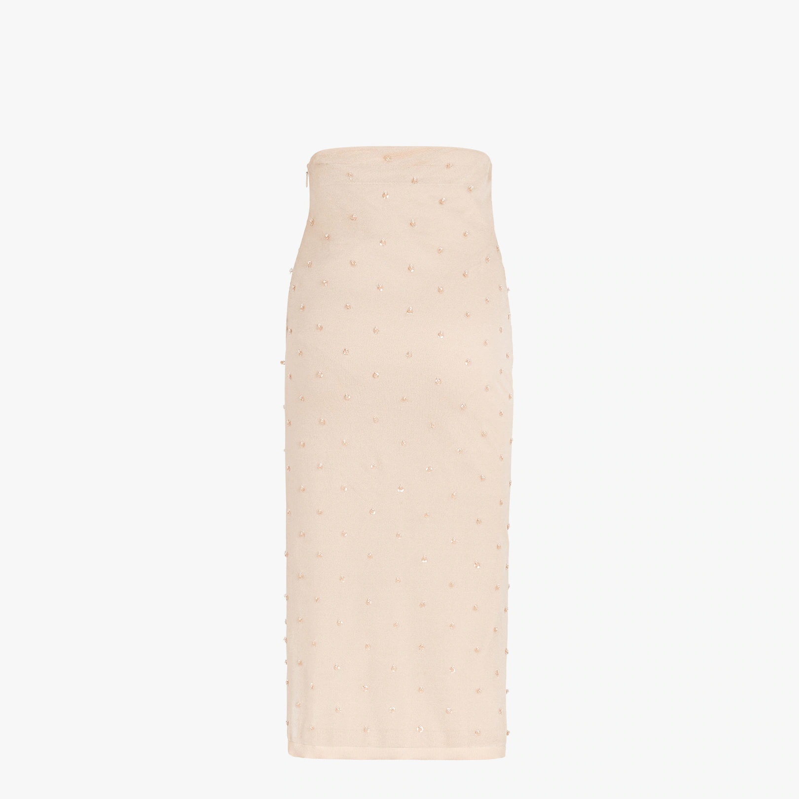 Pink silk skirt - 2
