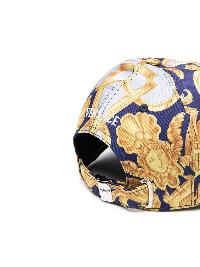 VERSACE Medusa print baseball cap outlook