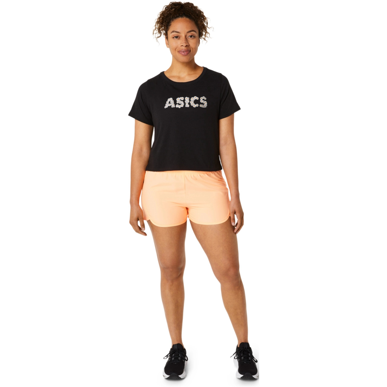 WOMEN'S ASICS DAISY CROP SHORT SLEEVE TOP - 6