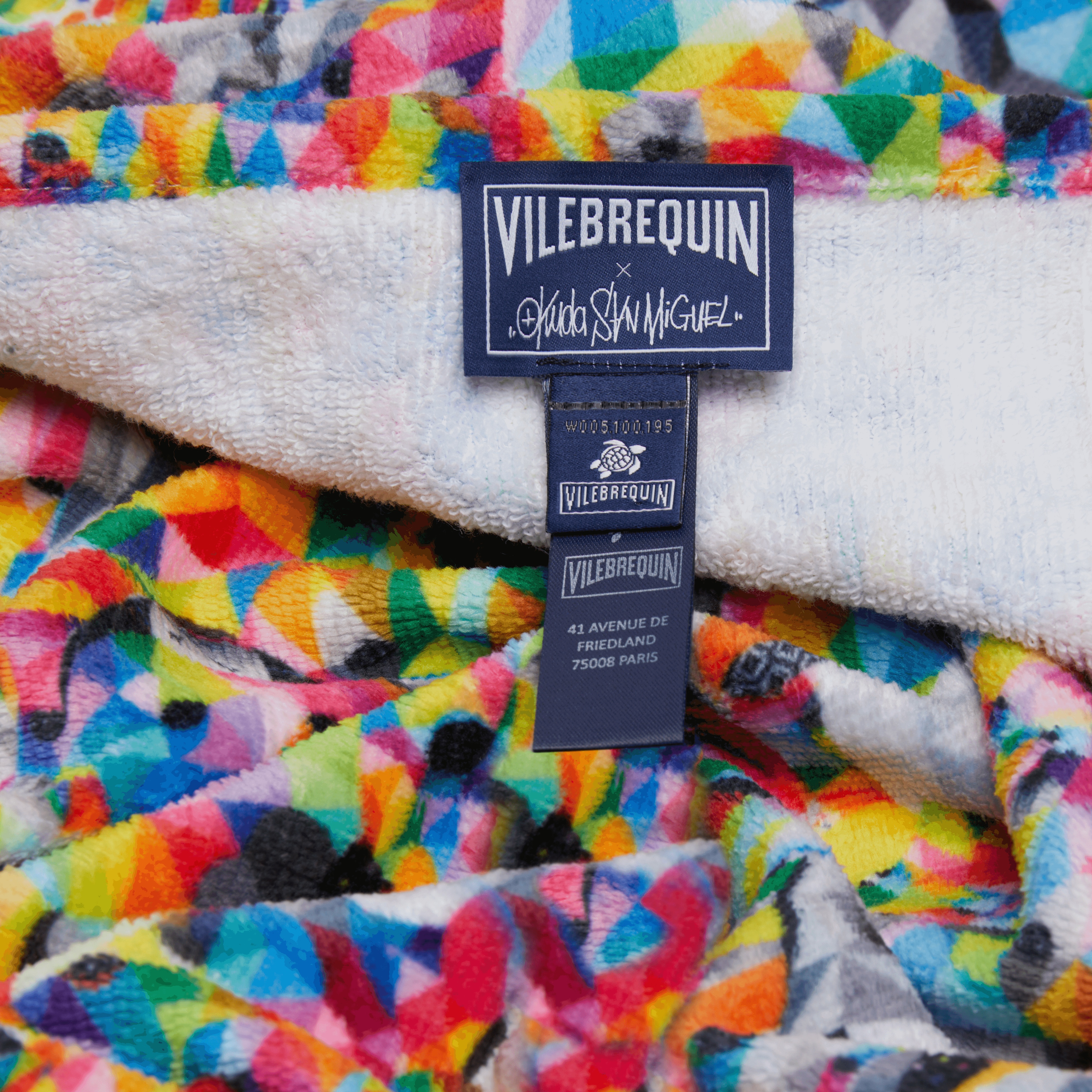 Organic Cotton Towel Animals - Vilebrequin x Okuda San Miguel - 4