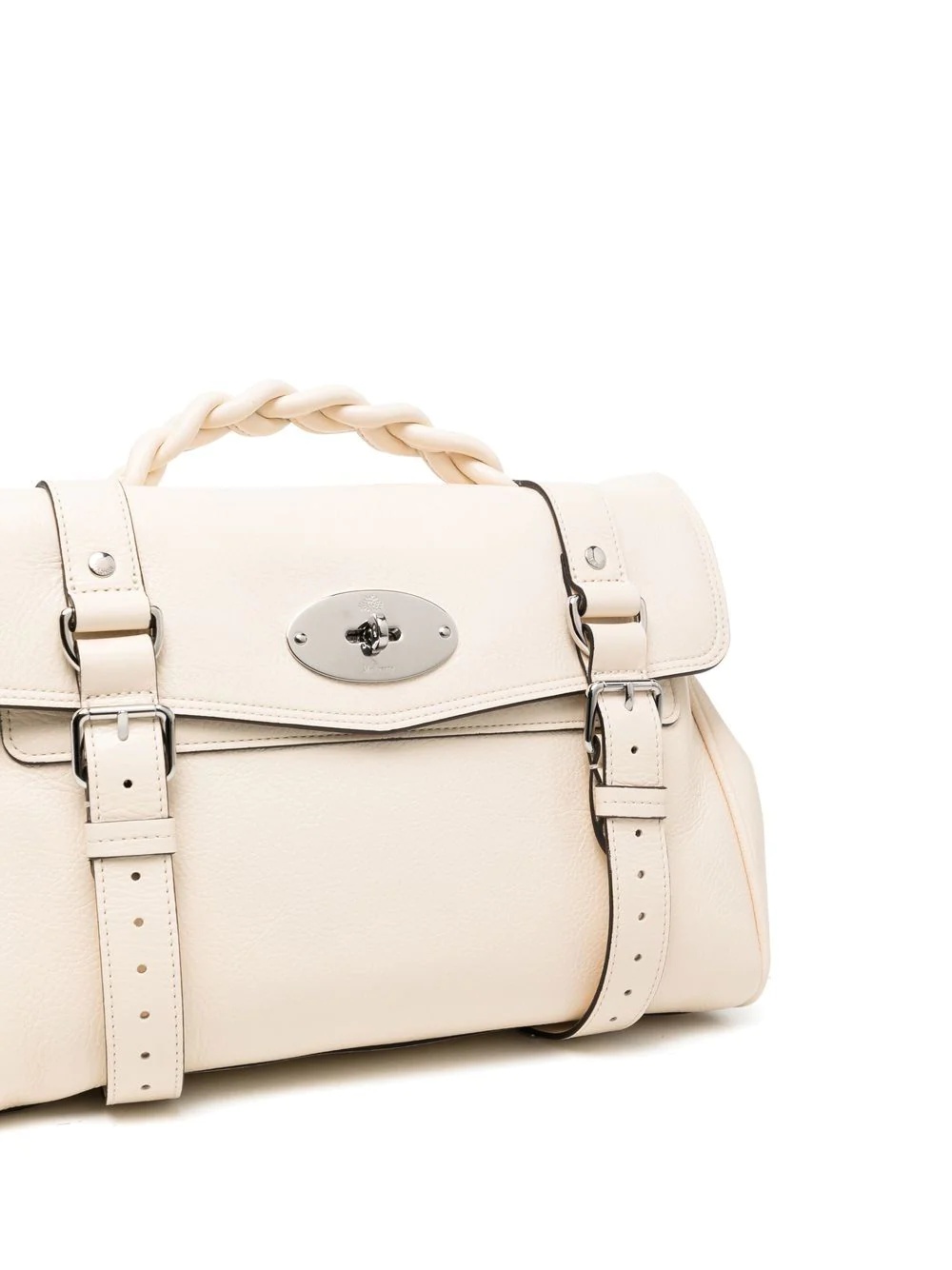 Alexa braided satchel bag - 6