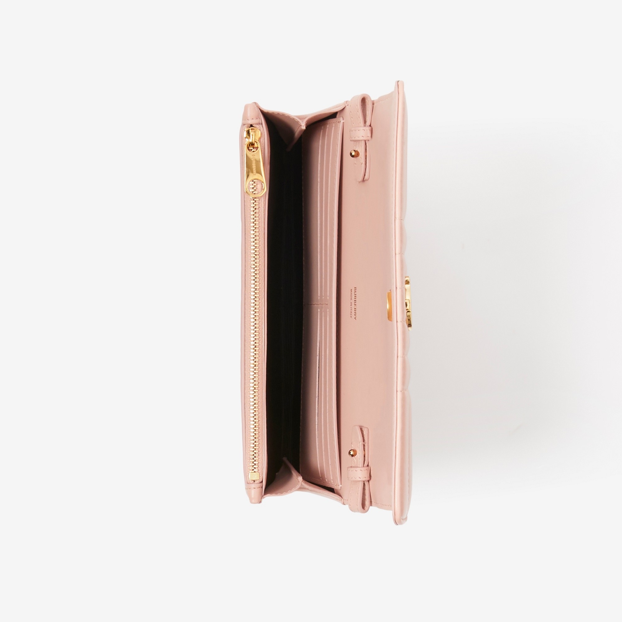 Quilted Leather Lola Wallet with Detachable Strap - 4