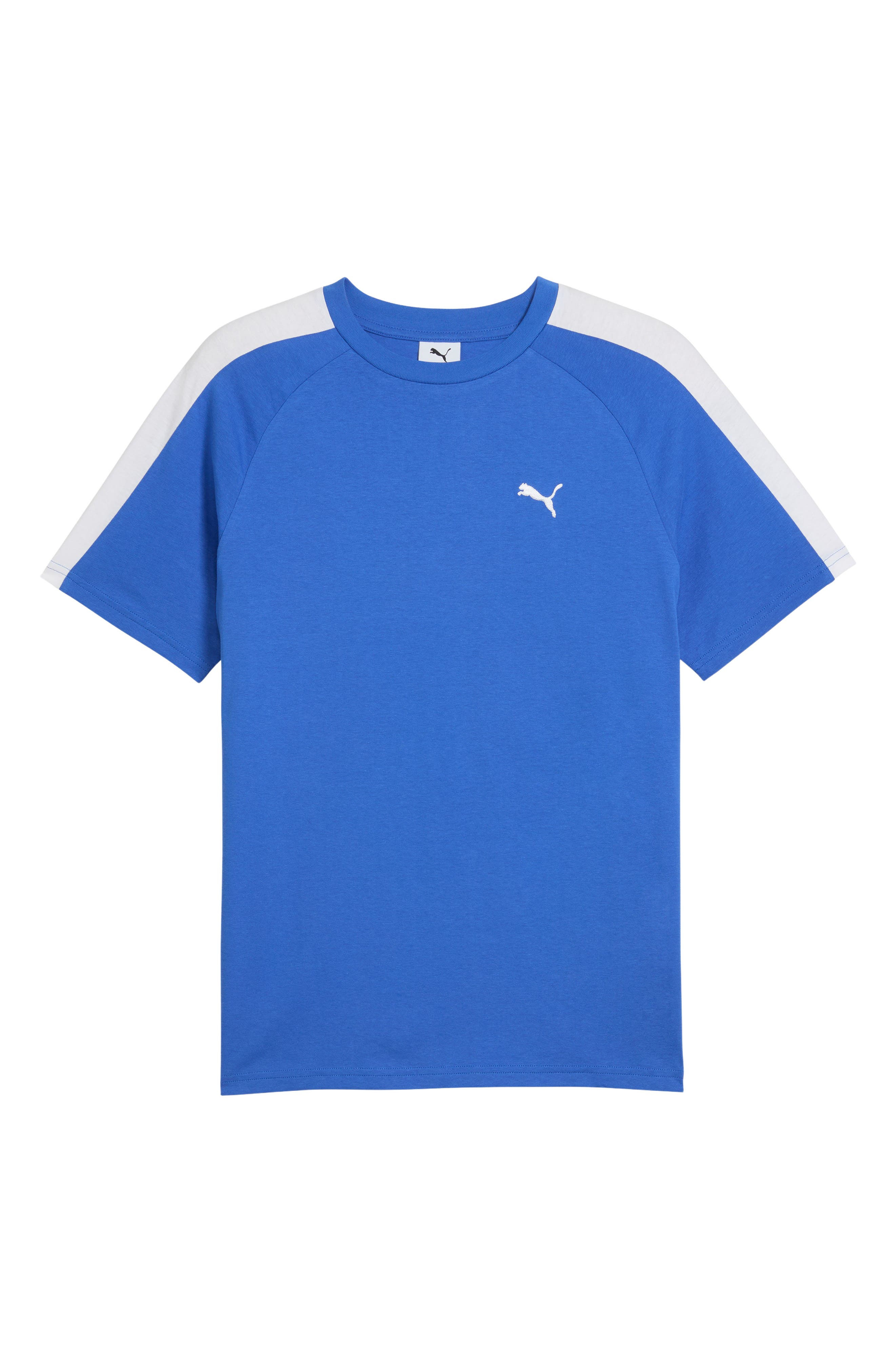PUMA T7 Cotton T-Shirt in Mountain Blue at Nordstrom - 3