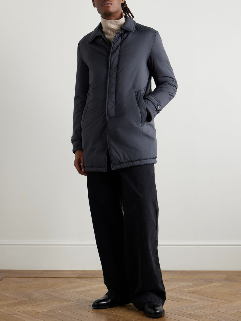 Herno Padded Shell Jacket Navy outlook