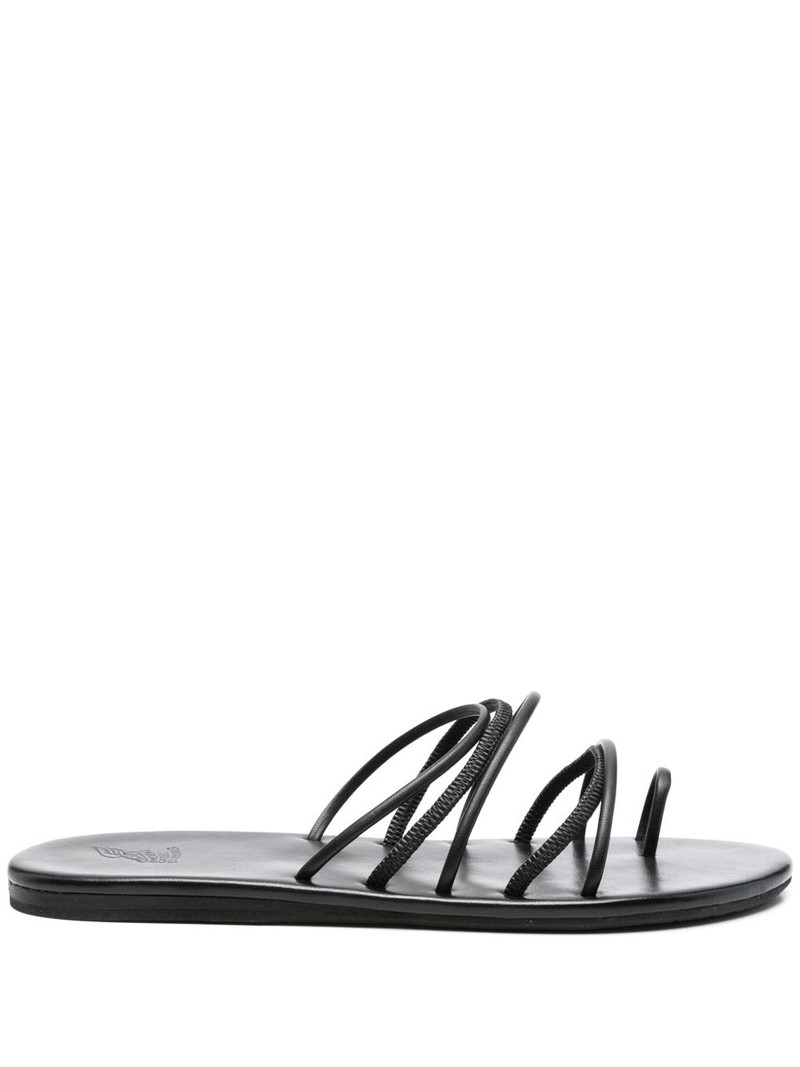 multi-strap leather sandals 1