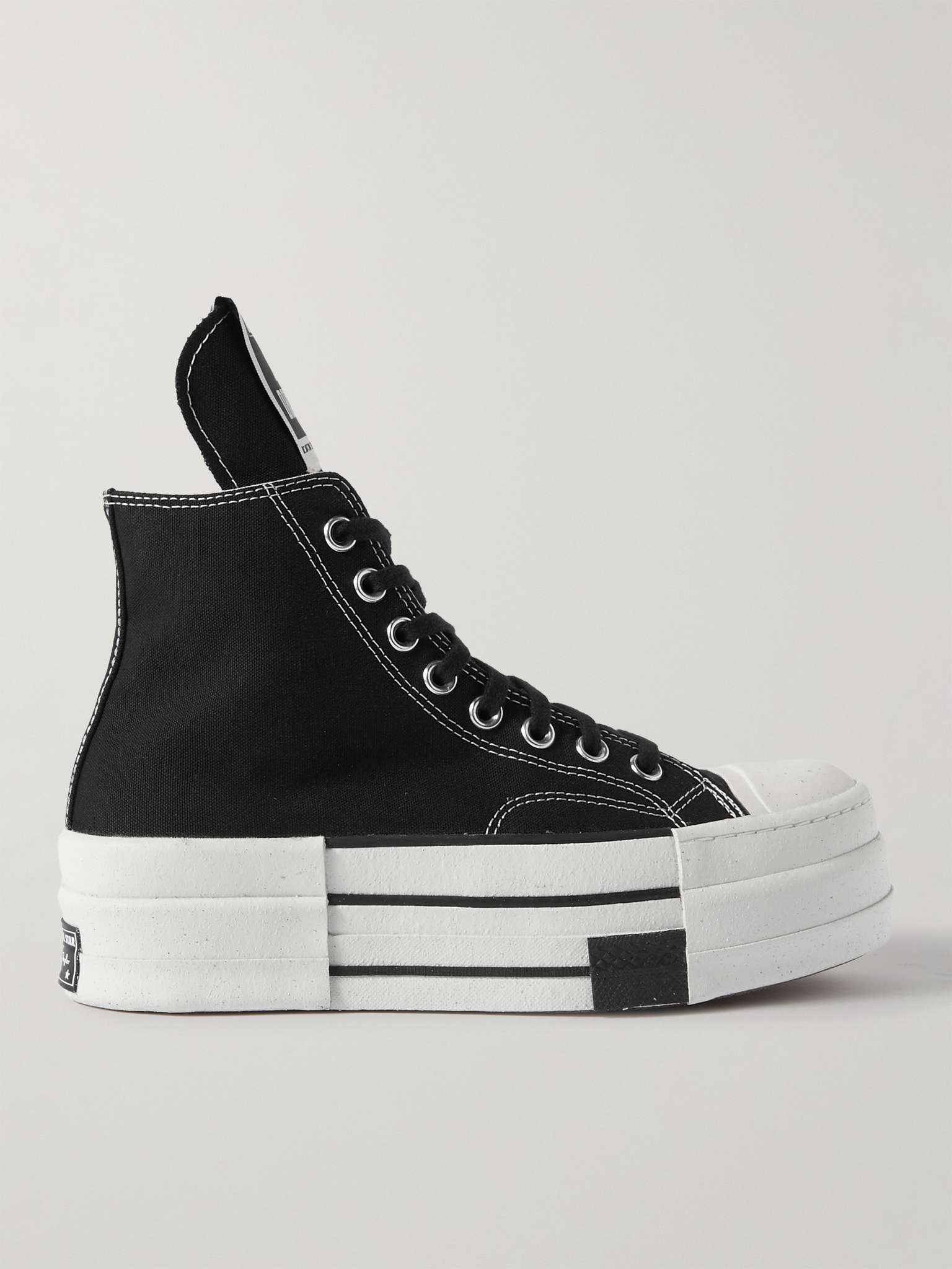 + Converse DRKSHDW DBL DRKSTAR Chuck 70 Canvas High-Top Sneakers - 1