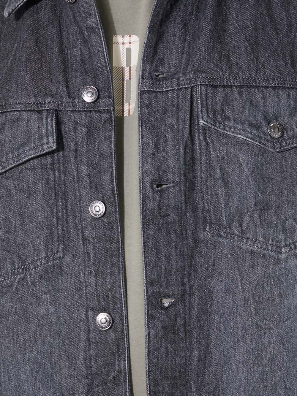 Ivan button-fastening denim jacket - 5