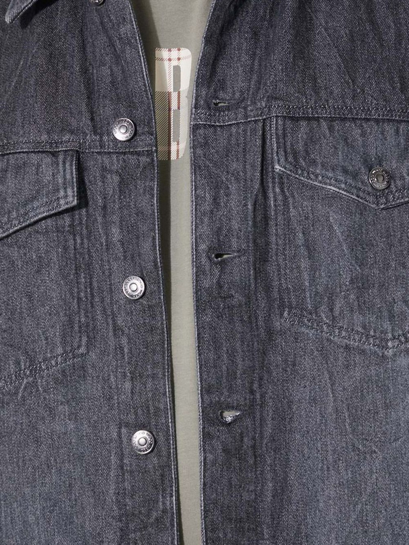 Ivan button-fastening denim jacket 5