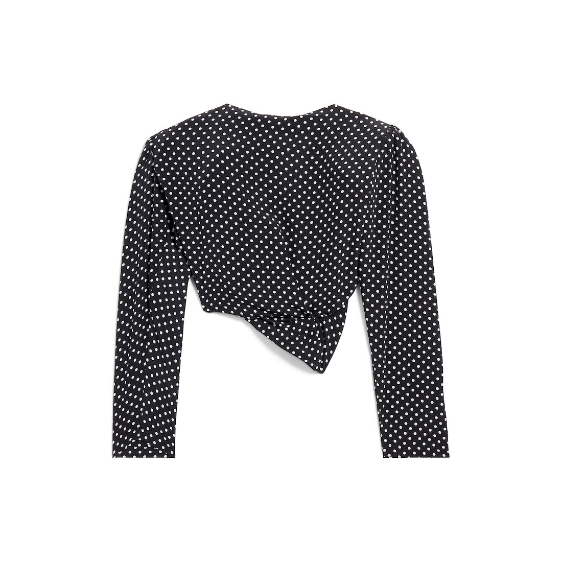 Women's Tucked-in Blouse in Black/ecru - 6
