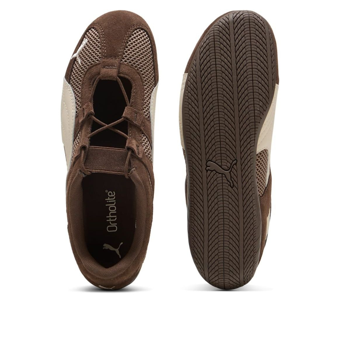 (WMNS) PUMA Speedcat Go 'Chocolate Alpine Snow' 403589-08 - 3