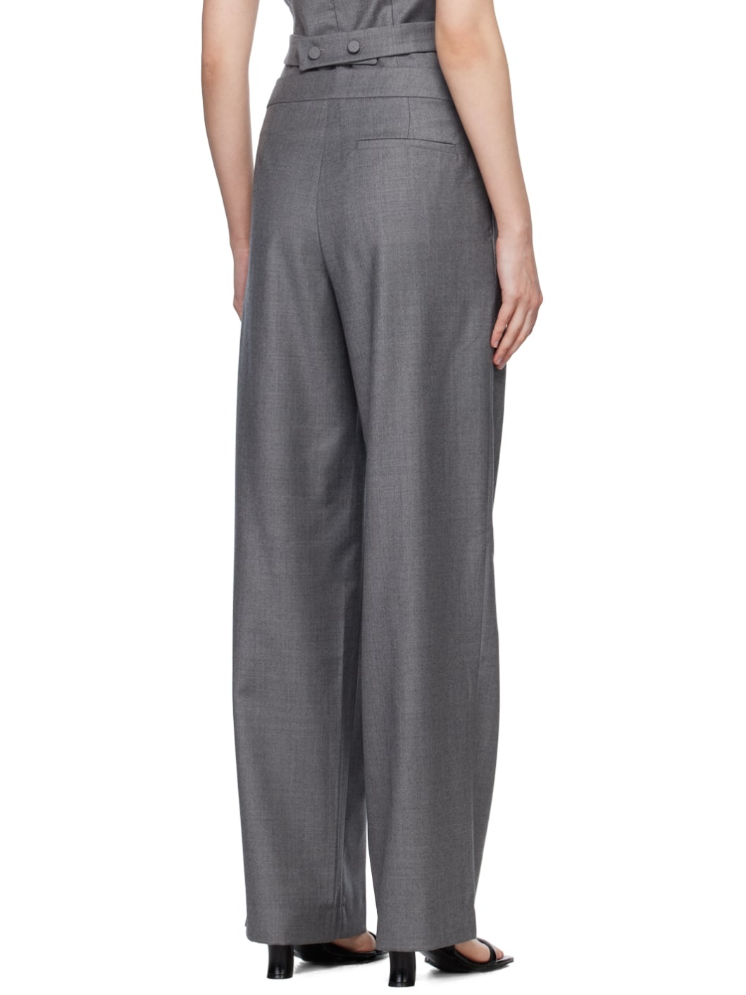 Gray Grio Trousers - 3