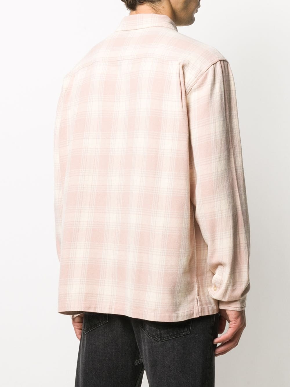 plaid cotton shirt - 4