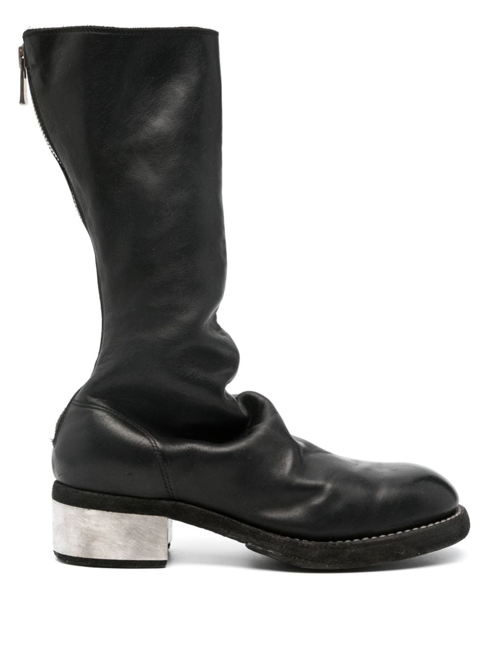 45mm leather boots - 1