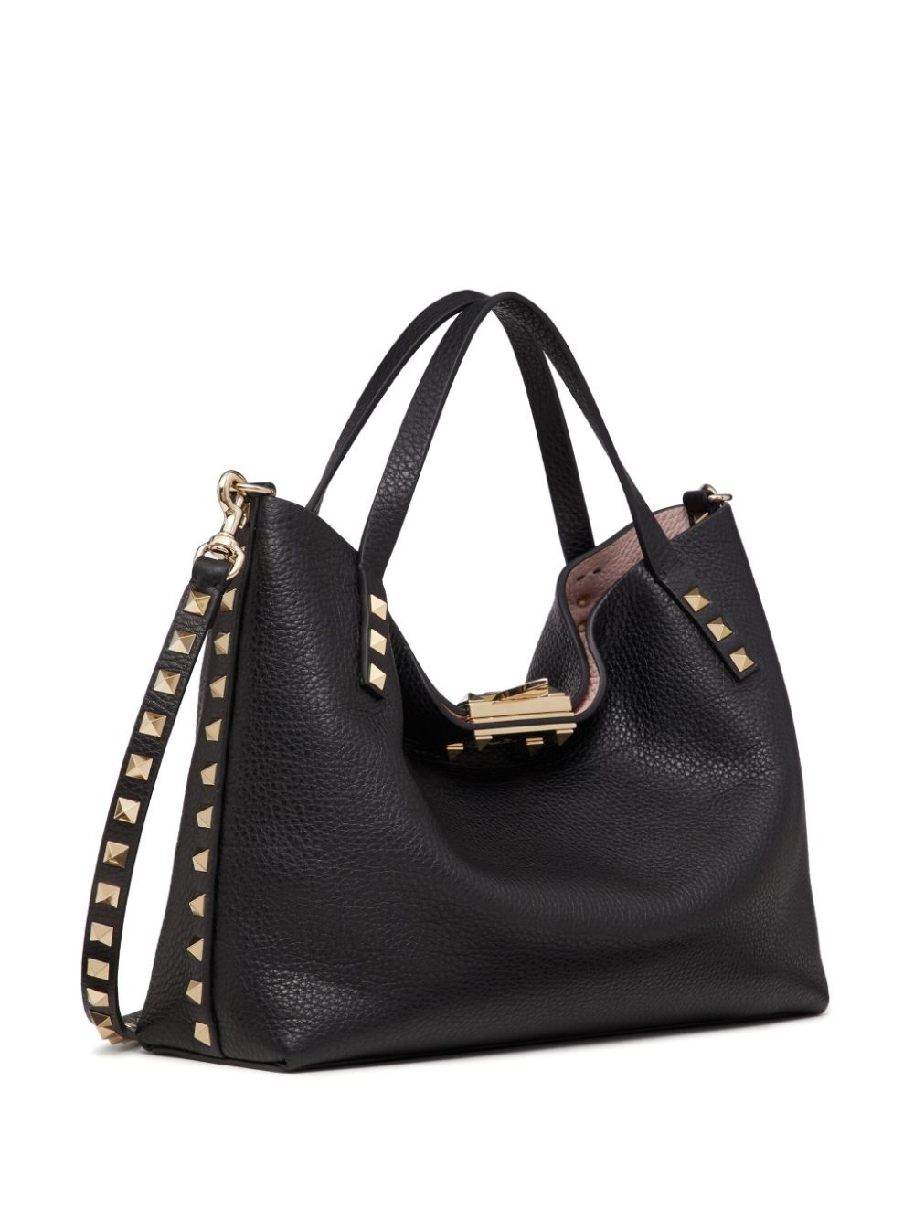 small Rockstud tote bag - 3