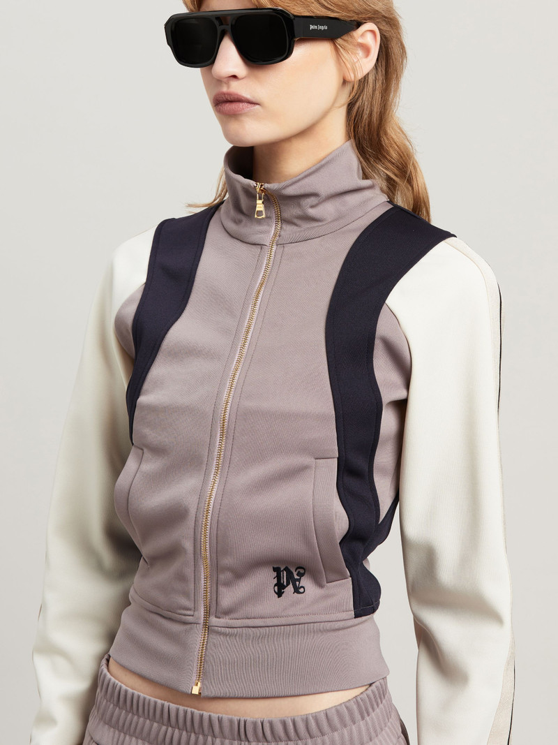 Monogram Colorblock Track Jacket 6