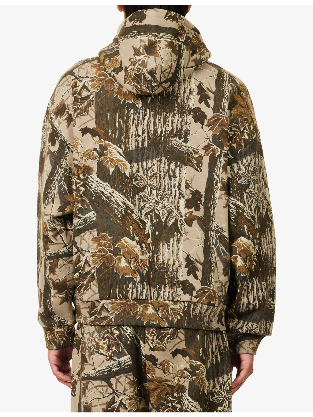 Relaxed-Fit Graphic-Print Cotton-Jersey Hoodie - 4