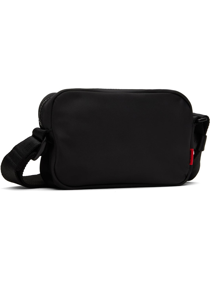 Black Logo Patch Bag 3