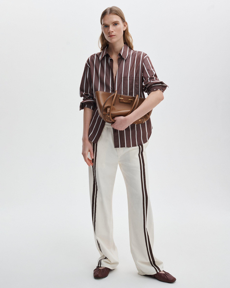 rag & bone Connie Striped Poplin Shirt outlook