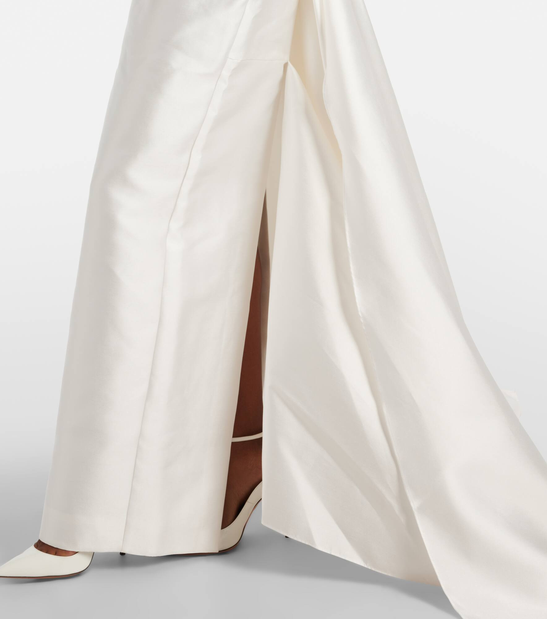 Bridal Imani strapless satin twill gown - 5