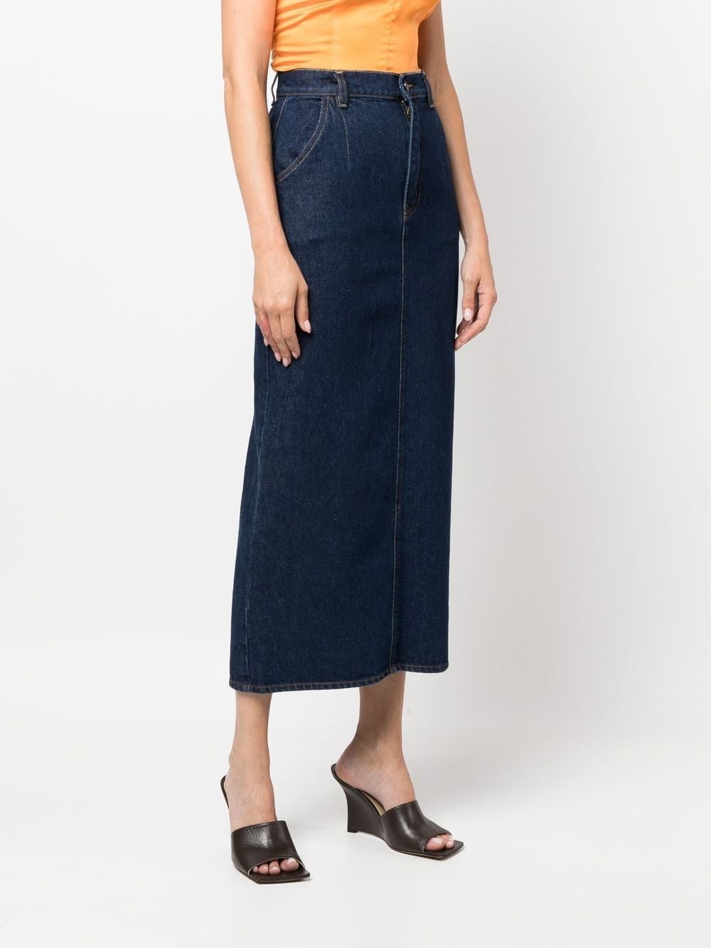 Tima denim midi skirt - 3