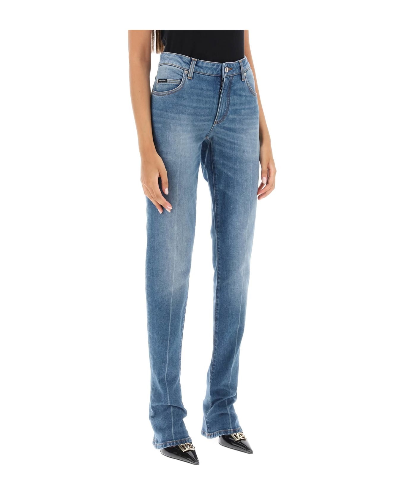 Low Rise Trumpet Jeans - 2