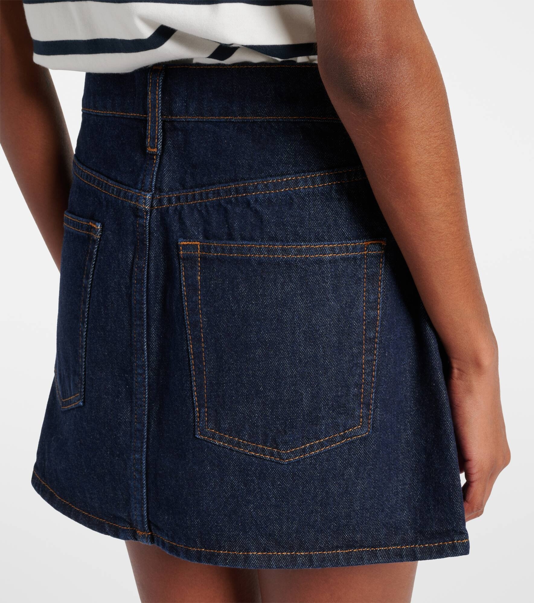 Denim miniskirt - 5