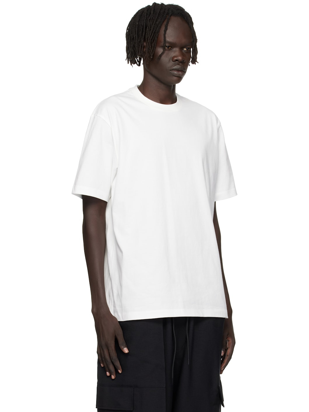 White Short Sleeve T-shirt - 2