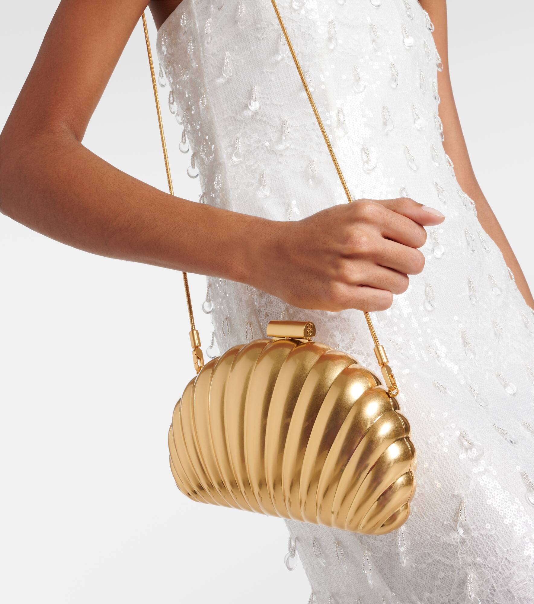 Monet Shell clutch - 6