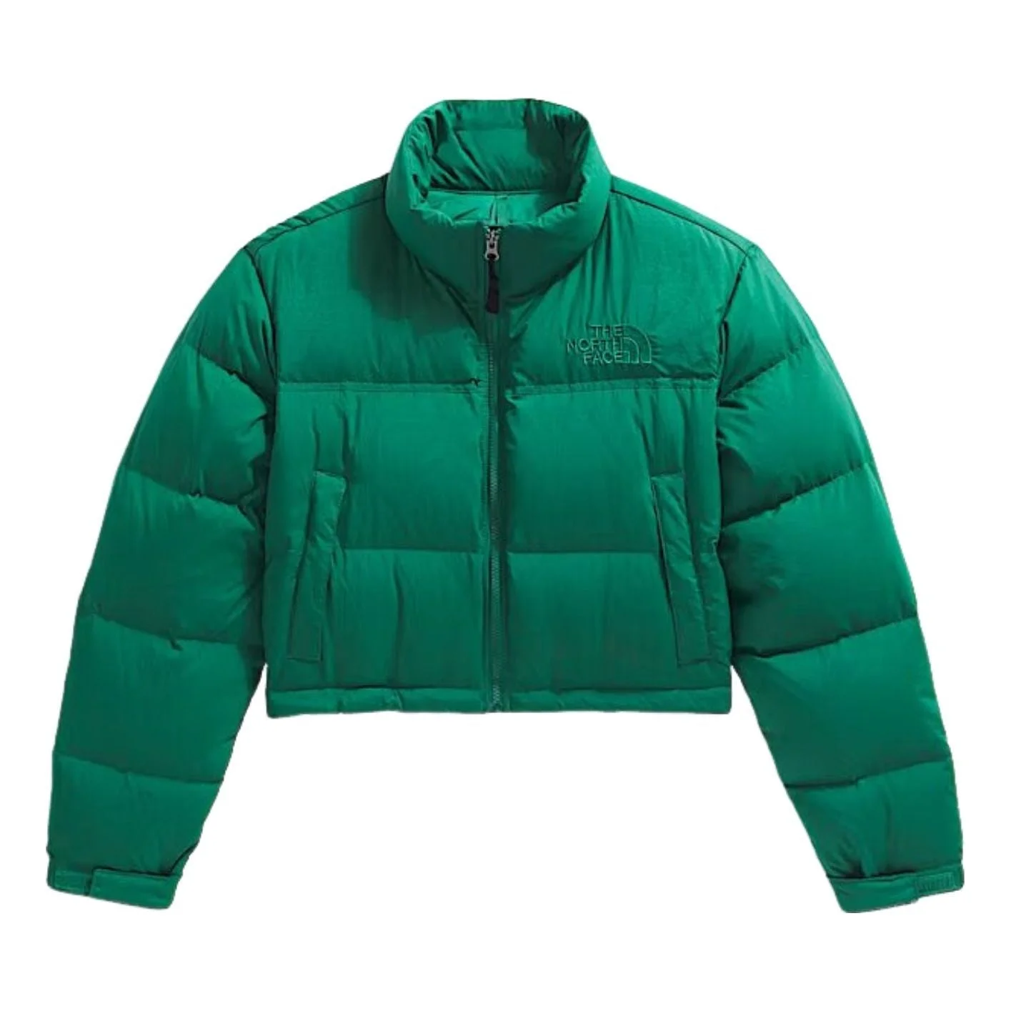 (WMNS) WMNS The North Face Nuptse Short DTM Jacket 'Evergreen' NF0A8EFENL1 - 1
